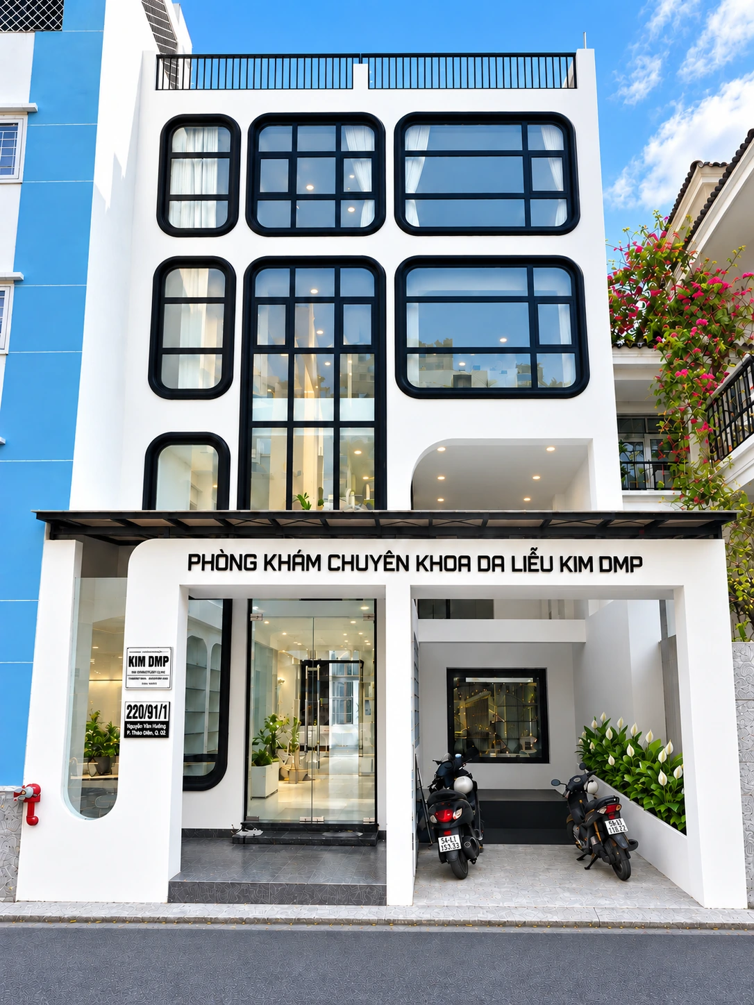 Phòng khám da liễu Kim DMP cơ sở Sài Gòn tại 220/91/1 Nguyễn Văn Khối, Gò Vấp